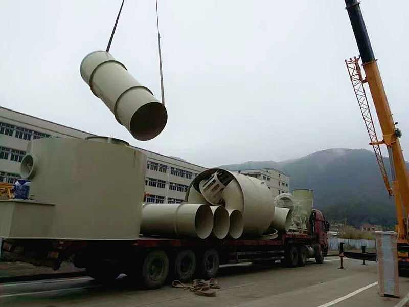 新材料厂<a href='//flfvx.com/products/chuchen/jh/gongyefeiqichuli/' target='_blank' title='废气处理设备' ><strong>废气处理设备</strong></a>  新材料厂异味净化方案 车间废气处理设备